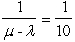 For both alternatives,we have an M/M/1 queueing system.Using one hour as the unit of time,we also have \lambda = 30 in both cases.With candidate X: µ = 50,so W = = 3 minutes,Monthly revenue = = $2000.With candidate Y: µ = 40,so W = = 6 minutes,Monthly revenue = = $1000.Since the difference in monthly revenues is $1000,the upper bound on the difference in their monthly compensations that would justify hiring candidate X rather than candidate Y is $1000.