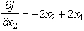  For convenience,we can convert from minimization to maximization by considering f(x)= -g(x).(Section 13.5 in the textbook also describes how the procedure can be adjusted to perform minimization directly.)Thus,the equivalent problem becomes Maximize f(x)= -2   -   + 4x<sub>1</sub> + 2x<sub>1</sub>x<sub>2</sub>.Taking the partial derivatives,we have   ,   .Since  \varepsilon  = 1,we will stop the gradient search procedure when the current trial solution yields   ≤ 1 for j = 1 and 2.Starting from (x<sub>1</sub>,x<sub>2</sub>)= (0,0),the gradient search procedure proceeds as summarized in the following table:   At the beginning of iteration 4,both partial derivatives (0 and 1)are ≤ 1,so the procedure stops with x<sub>1</sub> = 1.5 and x<sub>2</sub> = 1 as the desired approximation of an optimal solution (which happens to be x<sub>1</sub> = 2 and x<sub>2</sub> = 2).To elaborate further on how the above table was obtained,at iteration 1,   = f (4t,0)= -2(4t)<sup>2</sup> - 0<sup>2</sup> + 4(4t)+ 2(4t)(0)= -32t<sup>2</sup> + 16t.Because f (4t*,0)=   and   = -64t + 16 = 0,it follows that t* = 0.25.The calculations for iterations 2 and 3 follow the same pattern. 