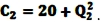 Suppose you are a monopolist operating two plants at different locations. Both plants produce the same product; Q<sub>1</sub> is the quantity produced at plant 1, and Q<sub>2</sub> is the quantity produced at plant 2. You face the following inverse demand function: P = 500 - 2Q, where Q = Q<sub>1</sub> + Q<sub>2</sub>. The cost functions for the two plants are     a. What are your marginal revenue and marginal cost functions? b. To maximize profits, how much should you produce at plant 1? At plant 2? c. What is the price that maximizes profits? d. What are the maximum profits?