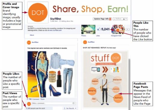   -Figure 16-3 above shows the __________ web page for StuffDOT and the data available for marketers to assess its performance and understand its users. A) YouTube B) Pinterest C) Twitter D) Facebook E) LinkedIn