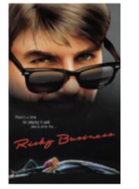   -Tom Cruise wore Bausch and Lomb's Ray-Ban sunglasses in the movie Risky Business, and sales skyrocketed. The appearance of the sunglasses in the film is an example of __________. A) product continuity B) subsidized advertising C) subliminal direction D) showrooming E) product placement