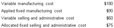 The Houston Company manufactures office equipment. They are ready to introduce a new line of desktop copiers. The following data concerns the copiers:   If the company uses cost-plus pricing based on full cost, what price must the company charge when the mark-up percentage is 40 per cent? A)  $462 B)  $567 C)  $600 D)  $513