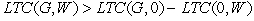 Economies of scope in the production of goods G and W exist if A)    B)    C)    D) both a and c E) both b and c