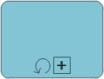 In a BPMN activity diagram, what does the following symbol represent?     A. A looping collapsed subprocess. B. An exception event. C. A connection made to another swimlane in the process. D. An expanded subprocess.