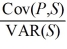 <strong>Find an effective hedge financial hedge if a U.S.firm holds an asset in Great Britain and faces the following scenario:   P<sup>*</sup> = Pound sterling price of the asset held by the U.S.firm P = Dollar price of the same asset The CFO runs a regression of the form P = a + b × S + e The regression coefficient beta is calculated as b =   Where Cov(P,S)= 0.25 × ($6,600 - $5,050)× ($2.20 - $2.00)+ 0.50 × ($5,000 - $5,050)× ($2.00 - $2.00)+ 0.25 × ($3,600 - $5,050)× ($1.80 - $2.00)Cov(P,S)= 77.50 + 0 + 72.50 Cov(P,S)= 150 B =   = 7,500 The variance of the exchange rate is calculated as E(S)= 0.25 × $2.20 + 0.50 × $2.00 + 0.25 × $1.80 = $.55 + $1 + $.45 = $2.00 VAR(S)= 0.25   + 0.50   + 0.25   = 0.01 + 0 + 0.01 = 0.02 The expected value of the investment in U.S.dollars is: E[P] = 0.25 × $6,600 + 0.50 × $5,000 + 0.25 × $3,600 = $5,050 Suppose that you implement your hedge at F<sub>1</sub>($/£)= $2/£.Your cash flows in state 1,2,and 3 respectively will be</strong> A)$5,100,$5,000,$5,100. B)$5,100,$5,100,$5,100. C)$5,000,$5,000,$5,000. D)none of the options <div style=padding-top: 35px> 