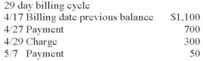 Given the following:   The average daily balance is: A)  $910.34 B)  $755.17 C)  $810.43 D)  $755.71 E)  None of these