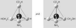 Three or four of the pairs of structures shown below depict enantiomers (enantiomeric forms) of the same molecule. Which pair, if any, are NOT enantiomers of a single molecule? If each of the pairs depicts enantiomers, choose answer F. A)    B)    C)    D)    E)    F) Both illustrations in each of the other answer choices depict enantiomers of the same molecule.