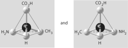 Three or four of the pairs of structures shown below depict enantiomers (enantiomeric forms) of the same molecule. Which pair, if any, are NOT enantiomers of a single molecule? If each of the pairs depicts enantiomers, choose answer F. A)    B)    C)    D)    E)    F) Both illustrations in each of the other answer choices depict enantiomers of the same molecule.