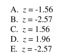 Calculate the appropriate test statistic. A company manufacturing computer chips finds that 8% of all chips manufactured are Defective. In an effort to decrease the percentage of defective chips, management decides To provide additional training to those employees hired within the last year. After Training was implemented, a sample of 450 chips revealed only 27 defects. A hypothesis Test is performed to determine if the additional training was effective in lowering the Defect rate. The correct value of the test statistic is