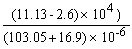 ________ significant figures should be retained in the result of the following calculation.   A) 1 B) 2 C) 3 D) 4 E) 5