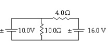 <strong>Refer to the figure shown.What is the current through the 4.0 Ω resistor?  </strong> A)1.5 A B)4.0 A C)0.43 A D)1.1 A <div style=padding-top: 35px> 