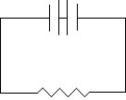 <strong>How are the two batteries in the figure connected? State whether they are in parallel or in series and give the polarity of each battery at its connection to the other.  </strong> A)in series,positive to positive B)in series,negative to negative C)in parallel,positive to positive D)in series,positive to negative <div style=padding-top: 35px> 