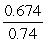 What is   to the proper number of significant figures? A) 0.91 B) 0.911 C) 0.9108 D) 0.9
