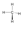 How many substituents are on the following carbon atom?   A) 1 B) 2 C) 2 H<sub>2</sub> D) 4 E) none of the above