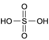 In two dimensions sulfuric acid,   S   , is often written as shown below. What three-dimensional shape does this molecule most likely have?   A) tetrahedral B) octahedral C) square pyramidal D) square planar