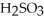 What results when water,   O, reacts with sulfur dioxide, S   ? A)    O + S   →   <sub> </sub>(aq)  B) 2   O + 2 S   → 2     <sub> </sub>(aq) +   (g)  C)    O + S   → S   (g) +   (g)  D)    O + S   → No Reaction