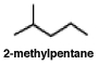 Shown below on the left is the structure of 2-methylpentane. What is the name of the structure on the right, labeled (b) ?   <sup>(b) </sup> <sup> </sup>   A) 2-methylpentane B) 3-methylpentane C) isopentylmethane D) 2-ethylbutane