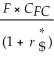 Consider the following equation: S ×   =   The term F in this equation is: A) the future spot exchange rate. B) the current spot exchange rate. C) the amount of foreign currency. D) the forward exchange rate.