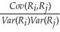 Which of the following equations is INCORRECT? A) Cov(R<sub>i</sub>,R<sub>j</sub>) =   Σ(R<sub>i</sub> - R<sub>i</sub>) (R<sub>j</sub> - R<sub>j</sub>)  B) Var(R<sub>p</sub>) = x<sub>1</sub><sup>2</sup><sup>Var</sup>(R<sub>1</sub>) + x<sub>2</sub><sup>2</sup><sup>Var</sup>(R<sub>2</sub>) + 2X<sub>1</sub>X<sub>2</sub>Cov(R<sub>1</sub>,R<sub>2</sub>)  C) Corr(R<sub>i</sub>,R<sub>j</sub>) =   D) Cov(R<sub>i</sub>,R<sub>j</sub>) = E[(R<sub>i</sub> - E[R<sub>i</sub>]) (R<sub>j</sub> - E[R<sub>j</sub>]) ]
