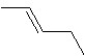 A hydrocarbon has a molecular weight 56 g/mol and contains 85.7% carbon. It easily adds one mol of HBr to produce a chiral alkyl bromide. Which of the following structures could be our hydrocarbon? A)    B)    C)    D)    E)   