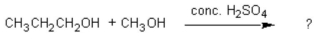 The common general anesthetic neothyl can be produced by the following dehydration reaction. What is the systematic name of neothyl?   A)  propanone B)  propanal C)  methyl propanoate D)  methyl propyl ether E)  ethyl methyl ether