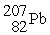 A certain radioactive series starts with   and ends with   . In the overall process, ________ alpha particles and ________ beta particles are emitted. A)  7, 10 B)  7, 4 C)  8, 6 D)  14, 10 E)  7, 8