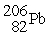 A certain radioactive series starts with   and ends with   . In the overall process, ________ alpha particles and ________ beta particles are emitted. A)  7, 5 B)  7, 4 C)  8, 6 D)  8, 7 E)  8, 3