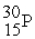 Fill in the blank in the following nuclear reaction.   → _____ +  
