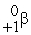 Fill in the blank in the following nuclear reaction.   → _____ +  