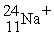 <strong>A cation has 13 neutrons and 10 electrons. If it has a charge of +1, what is its correct symbol?</strong> A) B) C) D) E)