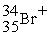 Write the appropriate symbol for the species containing 18 neutrons, 17 protons, and 16 electrons. A)    B)    C)    D)    E)   