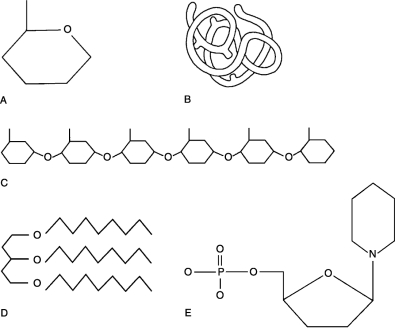   Figure 2.1Using Figure 2.1, match the following: -Monosaccharide