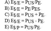 Under Purchasing Power Parity,