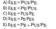 Under Purchasing Power Parity,