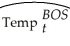 You have decided to analyze the year-to-year variation in temperature data.Specifically you want to use this year's temperature to predict next year's temperature for certain cities.As a result,you collect the daily high temperature (Temp)for 100 randomly selected days in a given year for three United States cities: Boston,Chicago,and Los Angeles.You then repeat the exercise for the following year.The regression results are as follows (heteroskedasticity-robust standard errors in parentheses):   = 18.19 + 0.75 ×   ;R2 = 0.62,SER = 12.33 (6.46)(0.10)   = 2.47 + 0.95 ×   ;R2 = 0.93,SER = 5.85 (3.98)(0.05)   = 37.54 + 0.44 ×   ;R2 = 0.18,SER = 7.17 (15.33)(0.22) (a)What is the prediction of the above regression for Los Angeles if the temperature in the previous year was 75 degrees? What would be the prediction for Boston? (b)Assume that the previous year's temperature gives accurate predictions,on average,for this year's temperature.What values would you expect in this case for the intercept and slope? Sketch how each of the above regressions behaves compared to this line. (c)After reflecting on the results a bit,you consider the following explanation for the above results.Daily high temperatures on any given date are measured with error in the following sense: for any given day in any of the three cities,say January 28,there is a true underlying seasonal temperature (X),but each year there are different temporary weather patterns (v,w)which result in a temperature   different from X.For the two years in your data set,the situation can be described as follows:   = X + vt and   = X + wt Subtracting   from   ,you get   =   + wt - vt.Hence the population parameter for the intercept and slope are zero and one,as expected.Show that the OLS estimator for the slope is inconsistent,where   (d)Use the formula above to explain the differences in the results for the three cities.Is your mathematical explanation intuitively plausible?