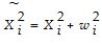 Your professor wants to measure the class's knowledge of econometrics twice during the semester,once in a midterm and once in a final.Assume that your performance,and that of your peers,on the day of your midterm exam only measure knowledge imperfectly and with an error,   where   is your exam grade,X is underlying econometrics knowledge,and w is a random error with mean zero and variance   .w may depend on whether you have a headache that day,whether or not the questions you had prepared for appeared on the exam,your mood,etc.A similar situation holds for the final,which is exam two:   .What would happen if you ran a regression of grades received by students in the final on midterm grades?