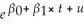Show that for the following regression model Yt =   where t is a time trend,which takes on the values 1,2,…,T,β1 represents the instantaneous ( continuous compounding )growth rate.Show how this rate is related to the proportionate rate of growth,which is calculated from the relationship Yt = Y0 × (1 + g)t when time is measured in discrete intervals.