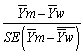 When testing for differences of means,the t-statistic t =   , where   has A) a student t distribution if the population distribution of Y is not normal B) a student t distribution if the population distribution of Y is normal C) a normal distribution even in small samples D) cannot be computed unless   =  