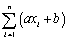 <strong> </strong> A)n × a × + n × b B)n(a + b) C) D)