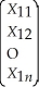 Assume that the data looks as follows: Y =   ,U =   ,X =   ,and β = (β1) Using the formula for the OLS estimator   = (   X)-1   Y,derive the formula for   1,the only slope in this  regression through the origin. 