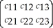 A = ,B = ,and C = show that = + and = .
