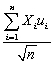 Consider the model Yi - β1Xi + ui,where the Xi and ui the are mutually independent i.i.d.random variables with finite fourth moment and E(ui)= 0. (a)Let   1 denote the OLS estimator of β1.Show that   (   1- β1)=   . (b)What is the mean and the variance of   ? Assuming that the Central Limit Theorem holds,what is its limiting distribution? (c)Deduce the limiting distribution of   (   1 - β1)? State what theorems are necessary for your deduction.