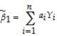 (Requires Appendix material)If the Gauss-Markov conditions hold,then OLS is BLUE.In addition,assume here that X is nonrandom.Your textbook proves the Gauss-Markov theorem by using the simple regression model Yi = β0 + β1Xi + ui and assuming a linear estimator   .Substitution of the simple regression model into this expression then results in two conditions for the unbiasedness of the estimator:   = 0 and   = 1. The variance of the estimator is var(     X1,…,Xn)=     . Different from your textbook,use the Lagrangian method to minimize the variance subject to the two constraints.Show that the resulting weights correspond to the OLS weights.