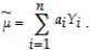 Your textbook states that an implication of the Gauss-Markov theorem is that the sample average,   ,is the most efficient linear estimator of E(Yi)when Y1,... ,Yn are i.i.d.with E(Yi)= μY and var(Yi)=   .This follows from the regression model with no slope and the fact that the OLS estimator is BLUE. Provide a proof by assuming a linear estimator in the Y's,   (a)State the condition under which this estimator is unbiased. (b)Derive the variance of this estimator. (c)Minimize this variance subject to the constraint (condition)derived in (a)and show that the sample mean is BLUE.