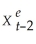 Consider the following model Yt = β0 + + ut where the superscript e indicates expected values.This may represent an example where consumption depends on expected,or permanent, income.Furthermore,let expected income be formed as follows: = + λ(Xt - );0 < λ < 1 (a)In the above expectation formation hypothesis,expectations are formed at the end of the period,say the 31st of December,if you had annual data.Give an intuitive explanation for this process. (b)Rewrite the expectations equation in the following form: = (1 - λ) + λXt Next,following the method used in your textbook,lag both sides of the equation and replace .Repeat this process by repeatedly substituting expression for , ,and so forth.Show that this results in the following equation: = λXt + λ(1-λ)Xt-1 + λ(1- λ)2 Xt-2 + ...+ λ(1- λ)n Xt-n + (1 - λ)n+1 Explain why it is reasonable to drop the last right hand side term as n becomes large. (c)Substitute the above expression into the original model that related Y to .Although you now have right hand side variables that are all observable,what do you perceive as a potential problem here if you wanted to estimate this distributed lag model without further restrictions? (d)Lag both sides of the equation,multiply through by (1- λ),and subtract this equation from the equation found in (c).This is called a Koyck transformation. What does the resulting equation look like? What is the error process? What is the impact effect (zero-period dynamic multiplier)of a unit change in X,and how does it differ from long run cumulative dynamic multiplier?