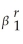 Consider the standard AR(1)Yt = β0 + β1Yt-1 + ut,where the usual assumptions hold. (a)Show that yt = β0Yt-1 + ut,where yt is Yt with the mean removed,i.e. ,yt = Yt - E(Yt).Show that E(Yt)= 0. (b)Show that the r-period ahead forecast E( +r )= .If 0 < β1 < 1,how does the r-period ahead forecast behave as r becomes large? What is the forecast of for large r? (c)The median lag is the number of periods it takes a time series with zero mean to halve its current value (in expectation),i.e. ,the solution r to E( +r )= 0.5 .Show that in the present case this is given by r = - .