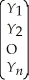 (Requires Matrix Algebra)The population multiple regression model can be written in matrix form as Y = Xβ + U where Y =   ,U =   ,X =   ,and β =   Note that the X matrix contains both k endogenous regressors and (r +1)included exogenous regressors (the constant is obviously exogenous). The instrumental variable estimator for the overidentified case is   where Z is a matrix,which contains two types of variables: first the r included exogenous regressors plus the constant,and second,m instrumental variables. Z =   It is of order n × (m+r+1). For this estimator to exist,both (   Z)and [   Z(   Z)-1   X] must be invertible.State the conditions under which this will be the case and relate them to the degree of overidentification.