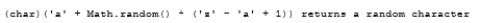   __________.  A)  between 'a' and 'y' B)  between 'b' and 'z' C)  between 'b' and 'y' D)  between 'a' and 'z' 