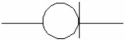     -Figure shows the schematic symbol for a A)  back to back suppressor. B)  constant current diode. C)  tunnel diode. D)  Schottky diode.