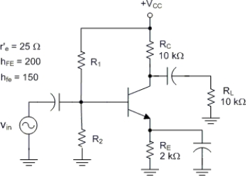     -What is the value of Zbase for the circuit in Figure ? A)  3.75 kΩ B)  300 kΩ C)  5 kΩ D)  400 kΩ